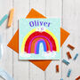 Children's Rainbow Birthday Card, thumbnail 3 of 3