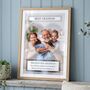 Best Grandad Personalised Photo Print Wall Art Gift For Grandad, thumbnail 1 of 6
