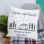Camper Van Adventuring Together Cushion Cover, thumbnail 1 of 5