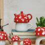 Mushroom Design Teapot For One, thumbnail 1 of 3