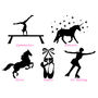 Girls Personalised Gymnastics Activity Bag, thumbnail 4 of 8