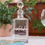 Personalised Initials Anniversary Decanter, thumbnail 1 of 8