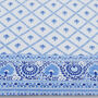 Six Seater Tablecloth, Blue And White, thumbnail 3 of 8
