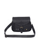 Personalised Leather Classic Saddle Bag In Black, thumbnail 3 of 10