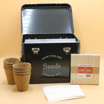 Seed Storage Organiser Gift Set, 3 of 3