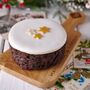 Iced Top Christmas Cake Round, thumbnail 3 of 5