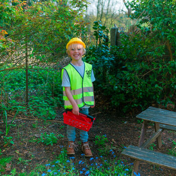 Personalised Kids Builders Jacket, 6 of 12