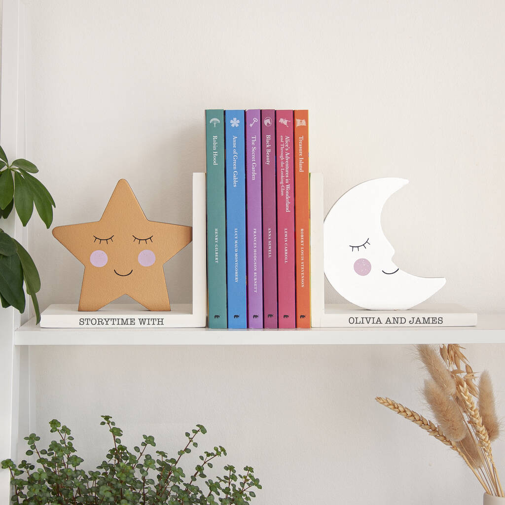 Personalised Kids Night's Sky Bookends, 1 of 6