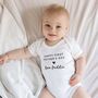 Personalised First Father's Day Bodysuit, thumbnail 1 of 2