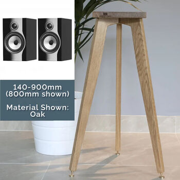 Tri Leg B And W 706 S2 Wooden Speaker Stand, 2 of 10