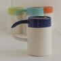 Handmade Colourful Porcelain Dipped Cup, thumbnail 7 of 12