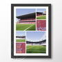 West Ham Views Of Upton Park And London Stadium Poster, thumbnail 6 of 6