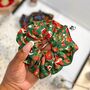 Set Of Three Christmas Scrunchie Set, thumbnail 5 of 8