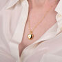 Starlight Keepsake Heart Locket Necklace Sterling Silver, thumbnail 1 of 4