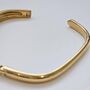 Square Gold Bangle, thumbnail 4 of 7