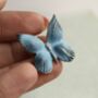 Blue Butterfly Brooch Pin, thumbnail 2 of 7