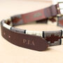 Men's Personalised Initials Leather Woven Belt, thumbnail 5 of 6