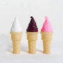 Set Of Three Ice Cream Bubbles, thumbnail 1 of 6