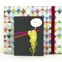 Mini Noodles Greetings Card, thumbnail 4 of 5