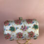 Handcrafted Flower Power Floral Clutch Bag, thumbnail 1 of 6
