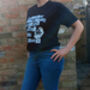 Retro Sci Fi Horror Graphic Tee 'Something Went Wrong In The Lab' Unisex T Shirt, thumbnail 5 of 5