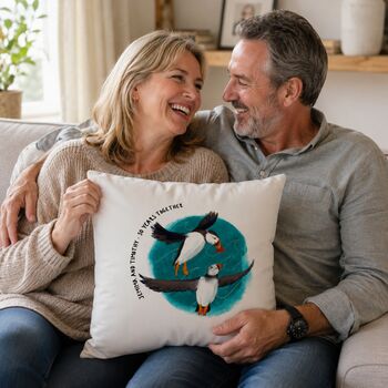 Mates For Life Cushion Gift For Partner, 3 of 12