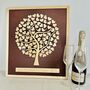 Love Birds Personalised Tree Wedding Guest Book, thumbnail 4 of 5