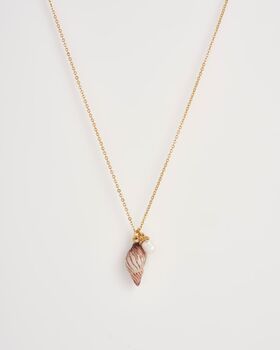Spiral Shell And Pearl Short Necklace, 3 of 7