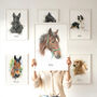 Personalised Watercolour Pet Illustration Portrait, thumbnail 4 of 12