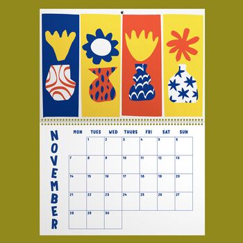 Illustrated 2022 Wall Calendar, 8 of 9