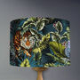Bengal Tiger Lampshade In Twilight, thumbnail 1 of 4
