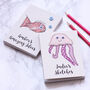 Personalised Sea Creature Embroidered Notepad, thumbnail 2 of 10