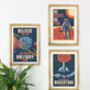 Set Of Three Space Themed Motivational Unframed Posters, thumbnail 5 of 9