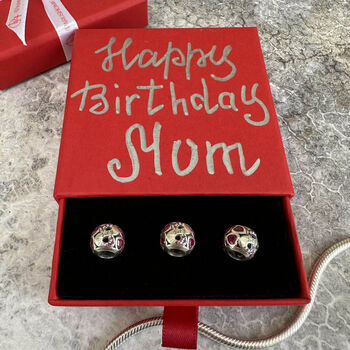 July Birthstone Charm Personalised 925 Silver Gift, 8 of 8