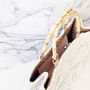 Crochet And Bamboo Beach Bag, thumbnail 2 of 6