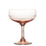 A Set Of Four Rose Cocktail Glasses With Ovals Design, thumbnail 1 of 2