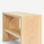 Solid Wood Bedside Cabinet With Shelf, thumbnail 4 of 8