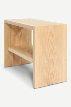 Solid Wood Bedside Cabinet With Shelf, 4 of 8