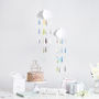 Baby Shower Hanging Cloud And Droplets Party Decoration, thumbnail 2 of 3