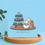Afternoon Tea Birthday Card | Cute Greetings Card, thumbnail 5 of 5