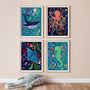 Sea Life Animal Nursery Prints, thumbnail 9 of 12