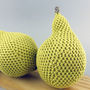 Pear Crochet Soft Toy, thumbnail 8 of 8