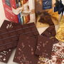 Christmas Dark Chocolate Gold Gift Box, thumbnail 3 of 6