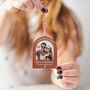 Personalised Seven Year Anniversary Copper Photo Christmas Decoration, thumbnail 2 of 5