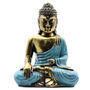 Teal And Gold Buddha Large, thumbnail 1 of 7
