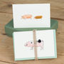 Boxed Collection Of Pig Gift Cards, thumbnail 2 of 5