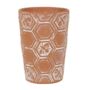 Large Terracotta Bee And Honeycomb Plant Pot, thumbnail 1 of 2