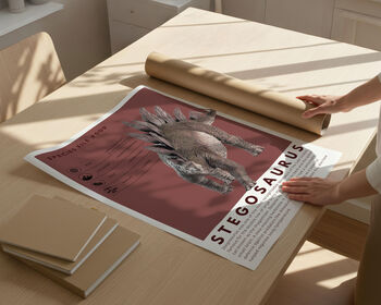Stegosaurus | Dinosaur Art Print, 5 of 8