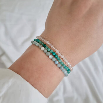 Amazonite Bracelet A Gift For Courage, 2 of 5