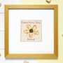 Personalised Embroidered Flower Picture Gift For Her, thumbnail 7 of 12